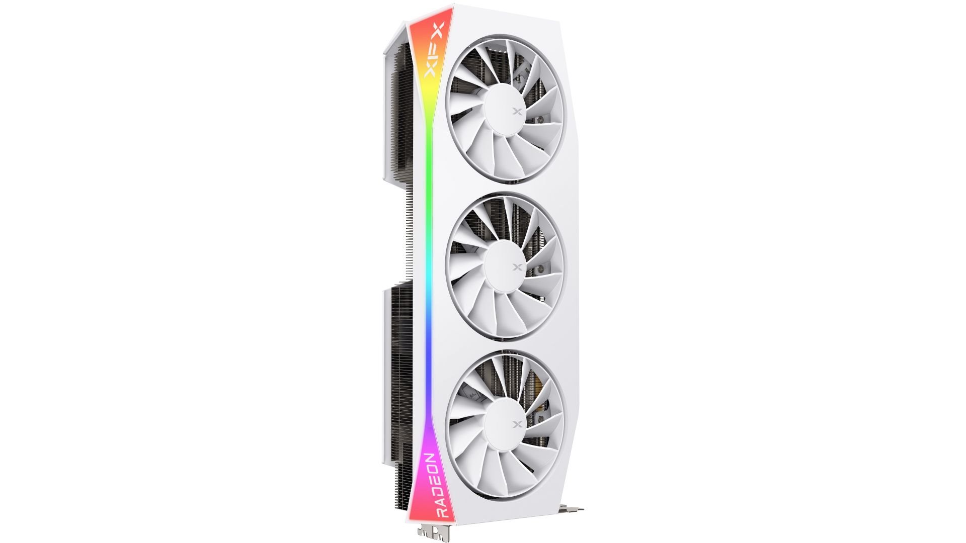 VGA XFX Mercury AMD Radeon RX 9070XT OC 16GB GDDR6, Gaming Edition RGB, White
