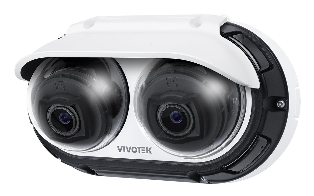 Vivotek MA9312-EHTV IP kamera, 8MP, H.265, PoE, IR 20 m, AI, mSDXC
