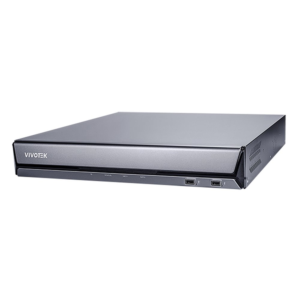 Vivotek ND9442P NVR, 16 kanálů, H.265, 16× PoE af/at, 4× HDD, RAID 0/1/5, 4K, Deep Search, VORTEX/VSS