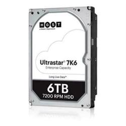Western Digital Ultrastar DC HC310 3.5in 26.1MM 6000GB 256MB 7200RPM SAS ULTRA 512E SE P3