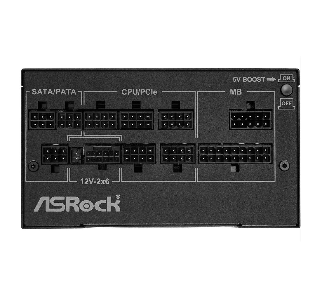 Zdroj Asrock PG-1000G, 1000W, 80+ Gold, ATX 3.1, modular