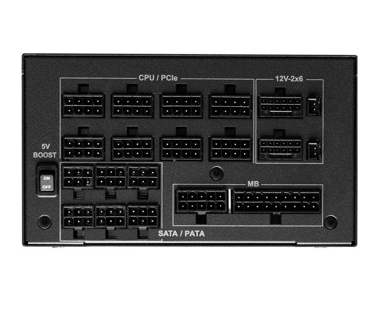 Zdroj Asrock PG-1600G, 1600W, 80+ Gold, ATX 3.1, modular