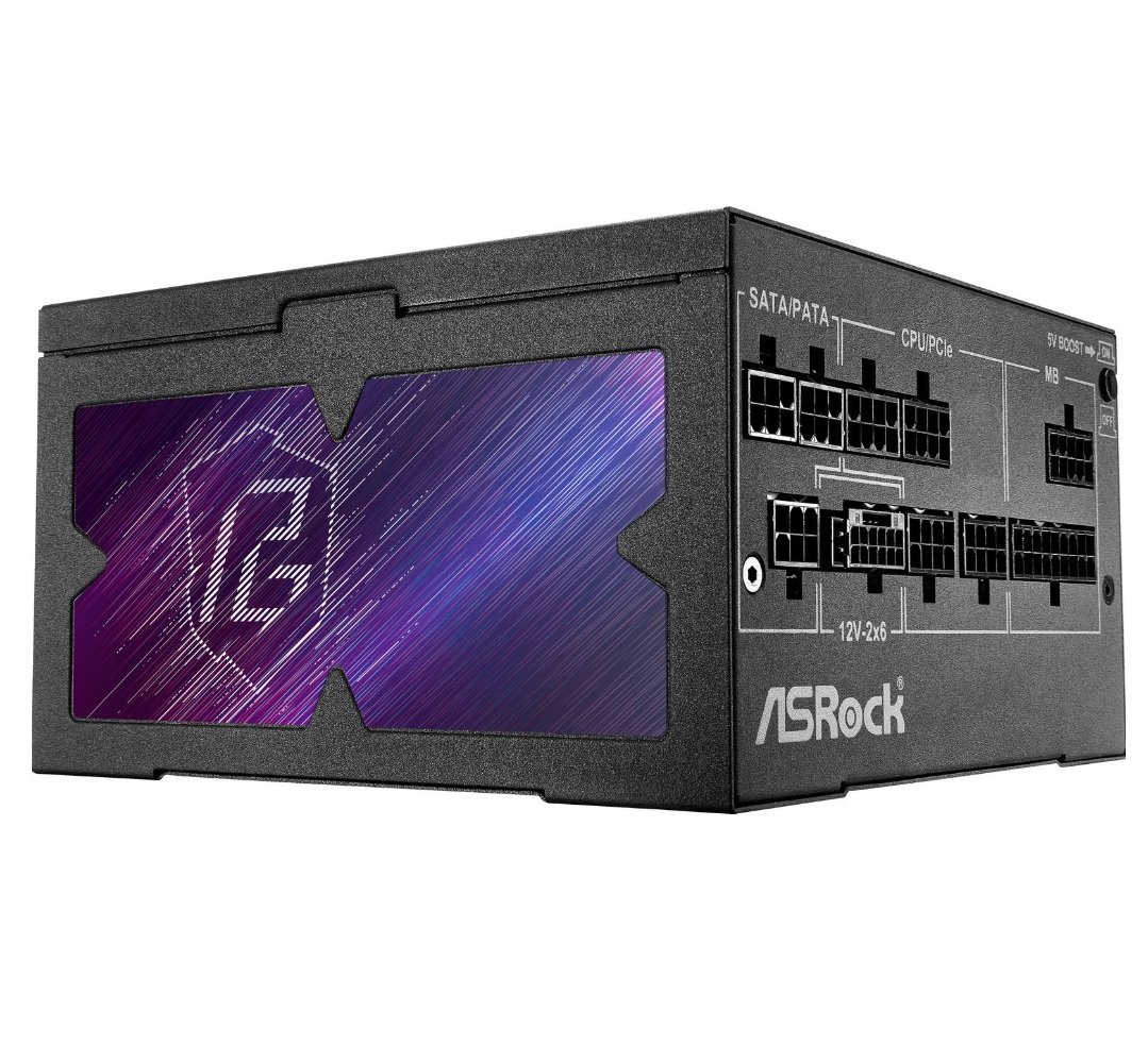 Zdroj Asrock PG-750G, 750W, 80+ Gold, ATX 3.1, modular