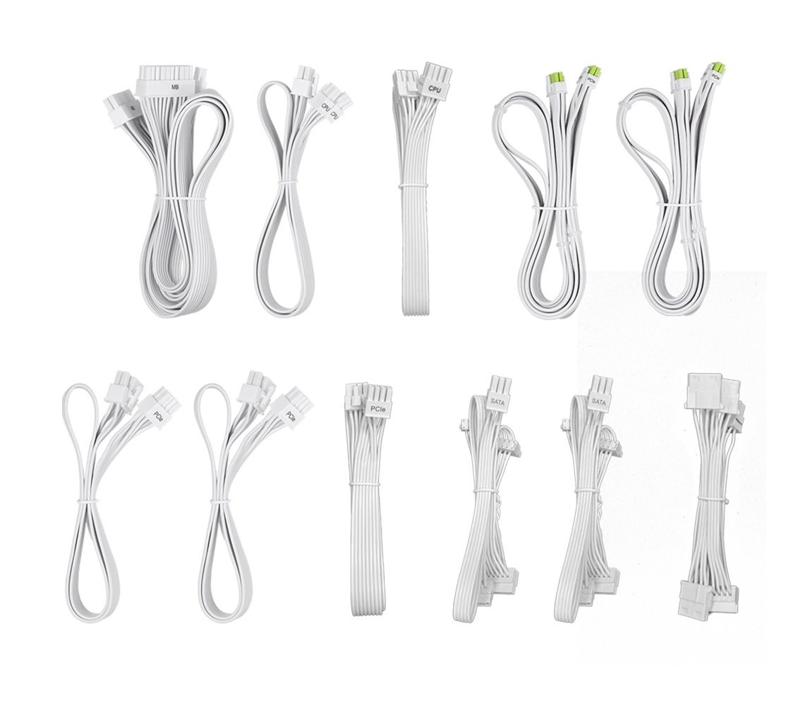 Zdroj Asrock SL-1200GW, 1200W, 80+ Gold, ATX 3.1, White, modular