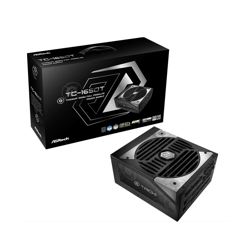 Zdroj Asrock TC-1650T, 1650W, 80+ Titanium, ATX 3.1, modular