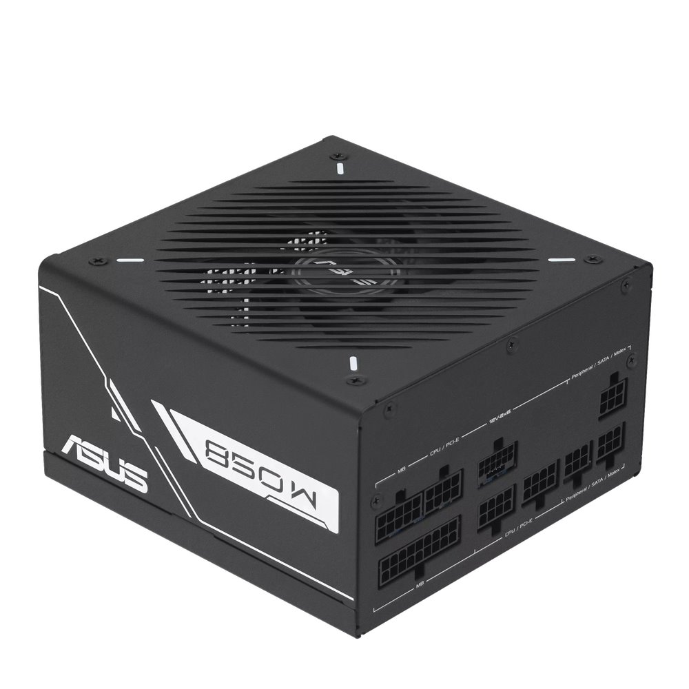 Zdroj Asus Prime 850W Gold Black ATX 3.1 - 850W, 80+ Gold, modular, black