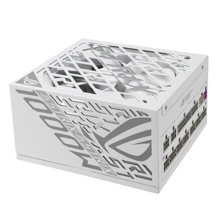 Zdroj ASUS ROG Strix 1000W Platinum White Edition ATX 3.1 - 1000W, 80+ Platinum, modular