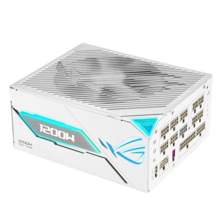 Zdroj ASUS ROG Thor 1200W Platinum White Edition ATX 3.1 - 1200W, 80+ Platinum, modular