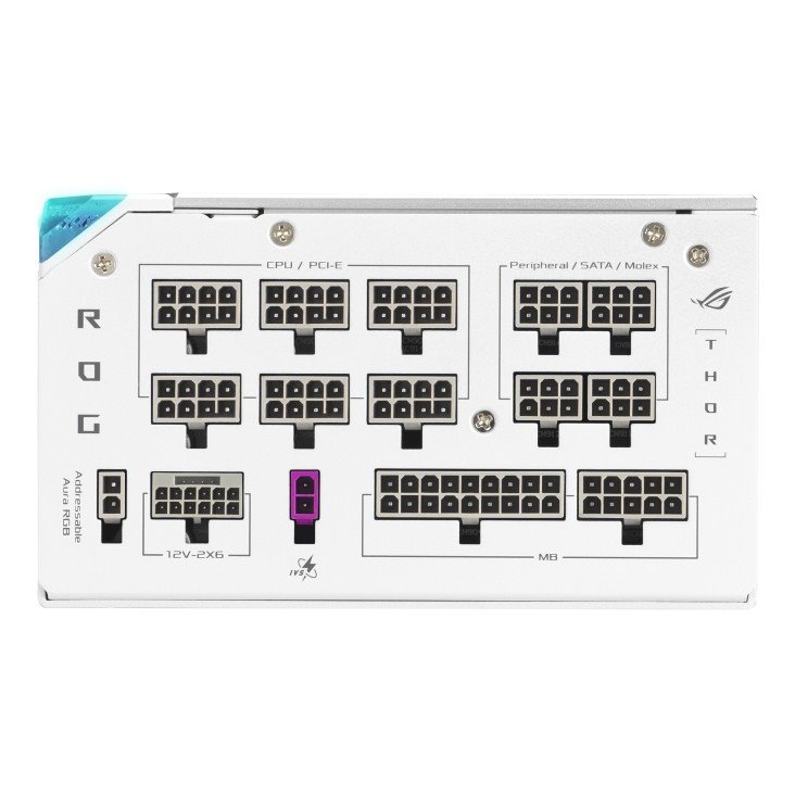 Zdroj ASUS ROG Thor 1200W Platinum White Edition ATX 3.1 - 1200W, 80+ Platinum, modular