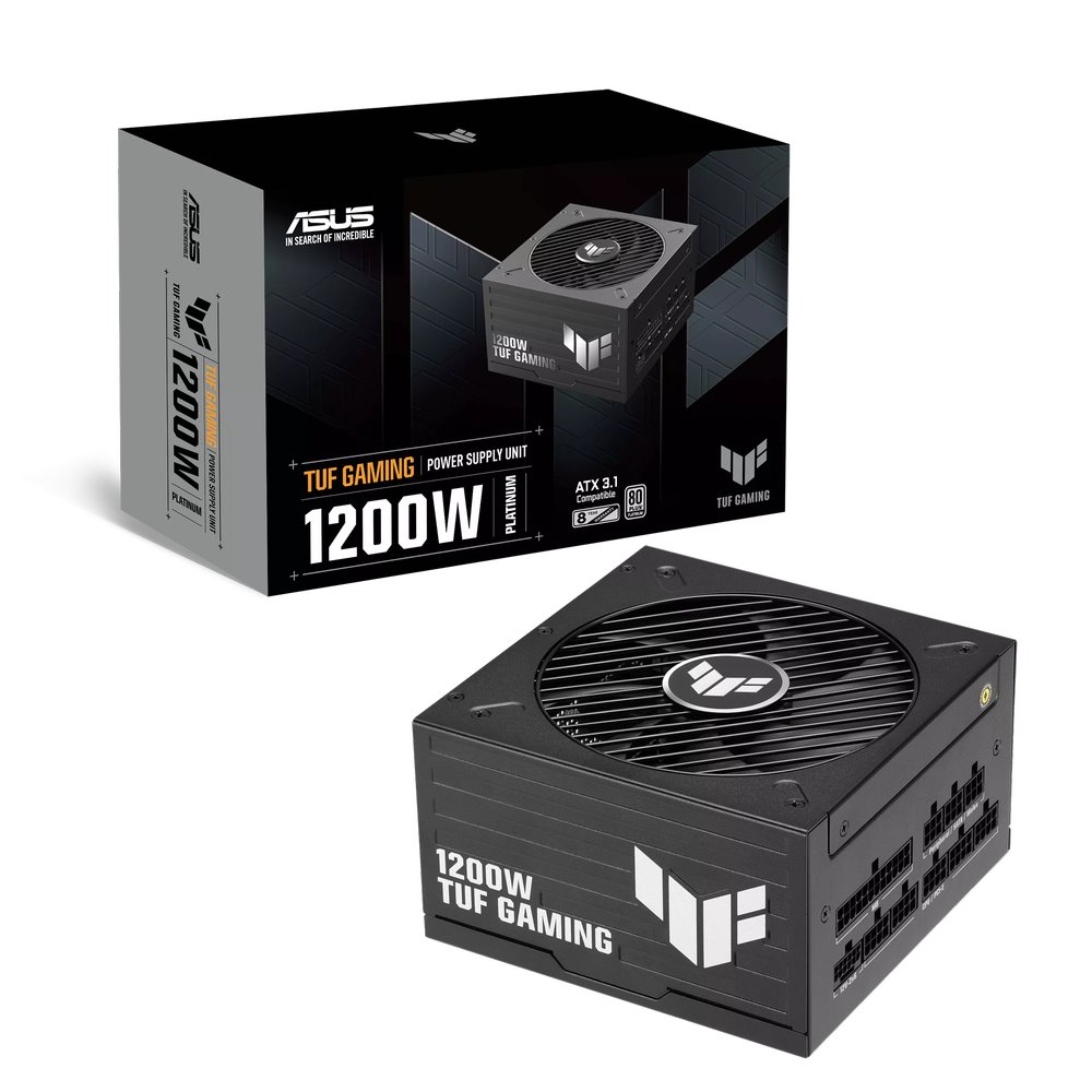 Zdroj ASUS TUF Gaming 1200W Platinum ATX 3.1 - 1200W, 80+ Platinum, modular
