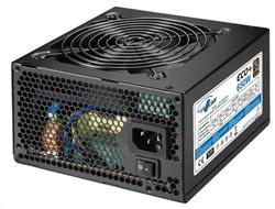 Zdroj Eurocase Eco+ 650W, 80PLUS BRONZE, 12cm ventilátor, bulk