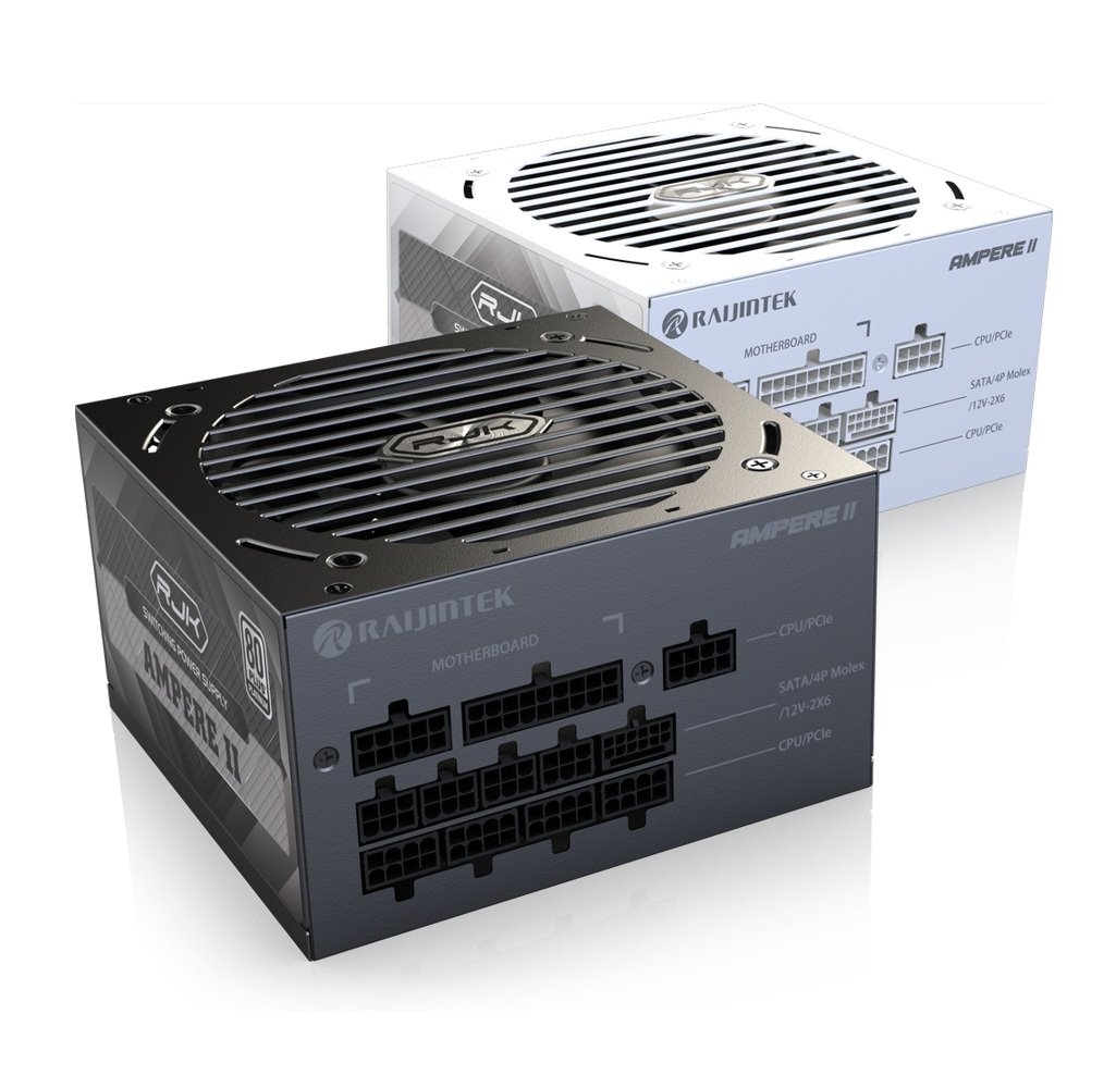 Zdroj Raijintek AMPERE II 1000 ATX 3.1 - 1000W, 80+ Platinum, modular
