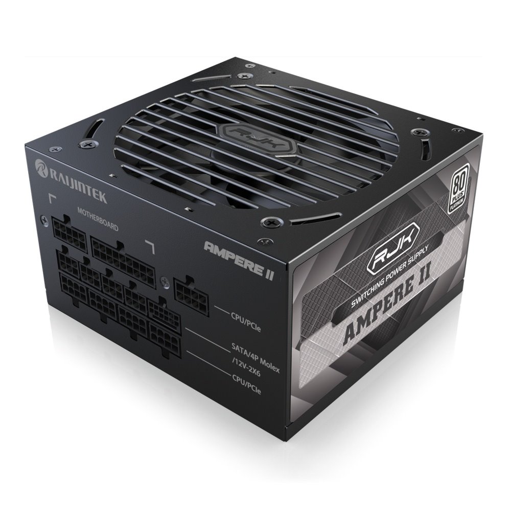 Zdroj Raijintek AMPERE II 1200 ATX 3.1 - 1200W, 80+ Platinum, modular