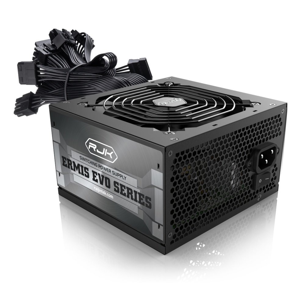 Zdroj Raijintek ERMIS EVO 650B ATX 3.1 - 650W, 80+ Bronze