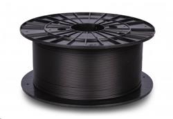 Filament PM tisková struna/filament 1,75 PLA+ černá, 1 kg - poškozený obal