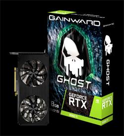 GAINWARD RTX 3060Ti Ghost 8G GDDR6 256bit 3xDP HDMI