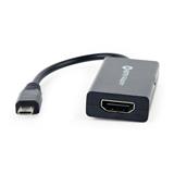 Gembird adaptér HDTV microUSB (M) na HDMI (F) 11-pin MHL pro Samsung zařízení
