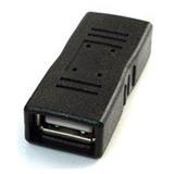 Gembird adaptér - spojka USB 2.0 (F) na USB 2.0 (F), černý