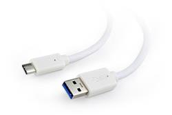 Gembird kabel USB 3.0 (AM) na USB 3.1 (CM), 1 m, bílý