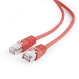 Gembird patch kabel CAT5e, FTP, 2 m, červený