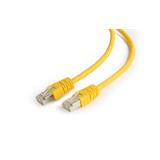 Gembird patch kabel Cat6 FTP, 0.25 m, žlutý