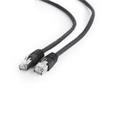 Gembird patch kabel Cat6 FTP, 0.5 m, černý
