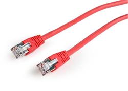 Gembird patch kabel Cat6 FTP, 0.5 m, červený