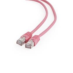 Gembird patch kabel Cat6 FTP, 3 m, růžový