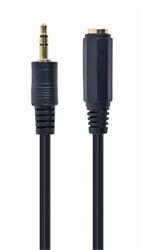 Gembird prodlužovací kabel 3,5 mm stereo audio M/F, 5 m