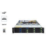 Gigabyte R283-ZF0-AAL1 Dual AMD EPYC 9005/9004 2U, 24xDDR5, 4x Dual slot Gen5 GPUs, 8x 3.5/2.5 Gen5 NVMe/SATA/SAS, 4 x 3
