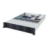Gigabyte server R271-Z00 1xSP3 (AMD Epyc 7001), 8x DDR4 DIMM, 12x 3,5+2x 2,5, M.2, 2x 1GbE i350+OCP, IPMI, 2x 550W plat