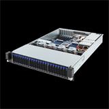 Gigabyte server R271-Z31 1xSP3 (AMD Epyc 7001), 16x DDR4 DIMM, 16(24)x 2,5, M.2, 2x 10GbE SFP+, IPMI, 2x 800W plat