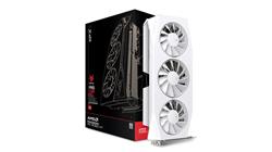 GPU XFX Mercury AMD Radeon RX 9060 XT OC 16GB GDDR6 Gaming edition, white