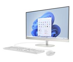 HP All-in-One 27-cr0014nc, i5-1335U, 27.0/1920x1080, 16GB, SSD 512GB, W11H, 2-2-0, White, WiFi/BT