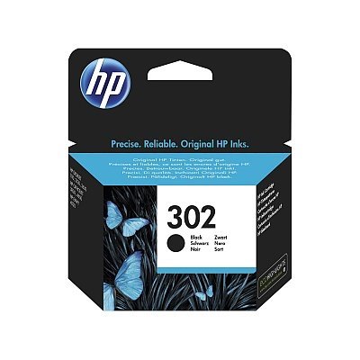 HP Ink Cartridge č.302 black