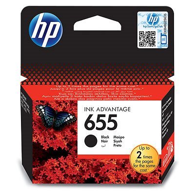 HP Ink Cartridge č.655 Black