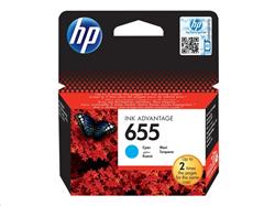 HP Ink Cartridge č.655 Cyan
