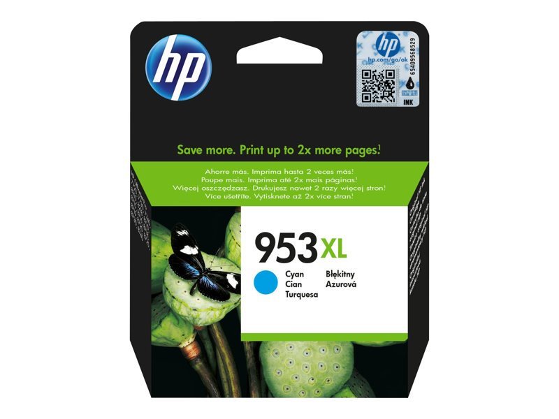 HP Ink Cartridge č.953XL azurova