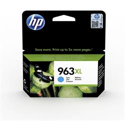 HP Ink Cartridge č.963 cyan XL
