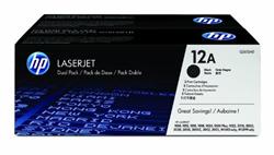HP Toner 12A LaserJet Black 2-pack