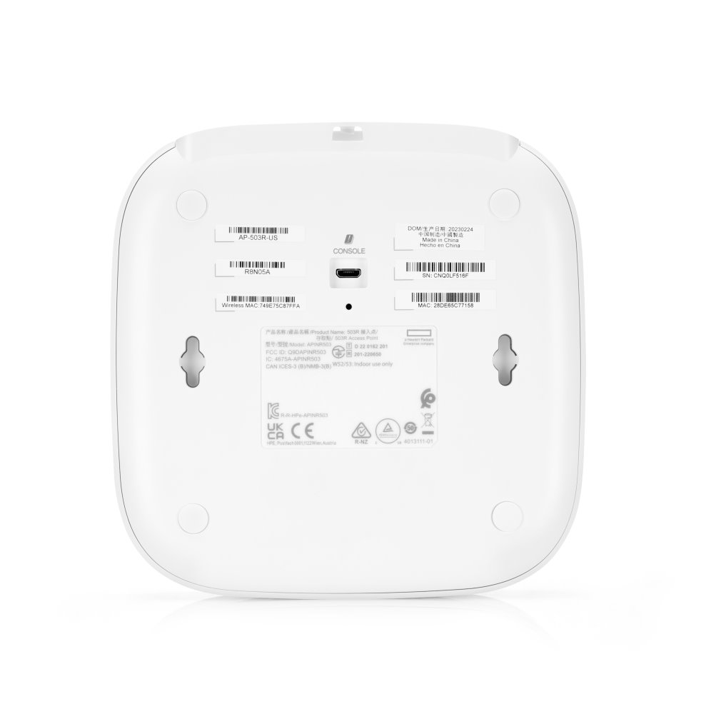 HPE NW AP-503R (RW) 2x2:2 Wi-Fi 6