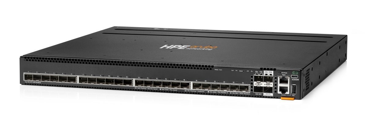 HPE NW Switch CX 6300M 24SFP+ 4SFP56 2SFP28