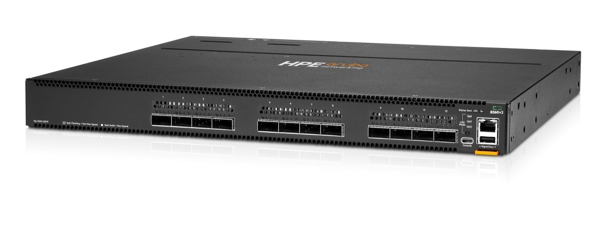 HPE NW Switch CX 8360v2 12QSFP28 BF 3F 2AC