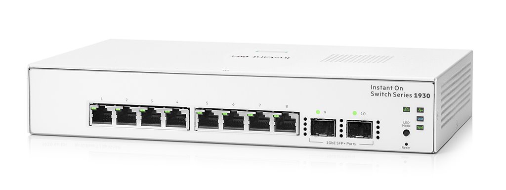 HPE NW Switch Instant On 1930 8G 2SFP