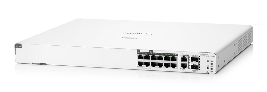 HPE NW Switch Instant On 1960 8G 4SR2.5 P 2XG 2SFP 480W