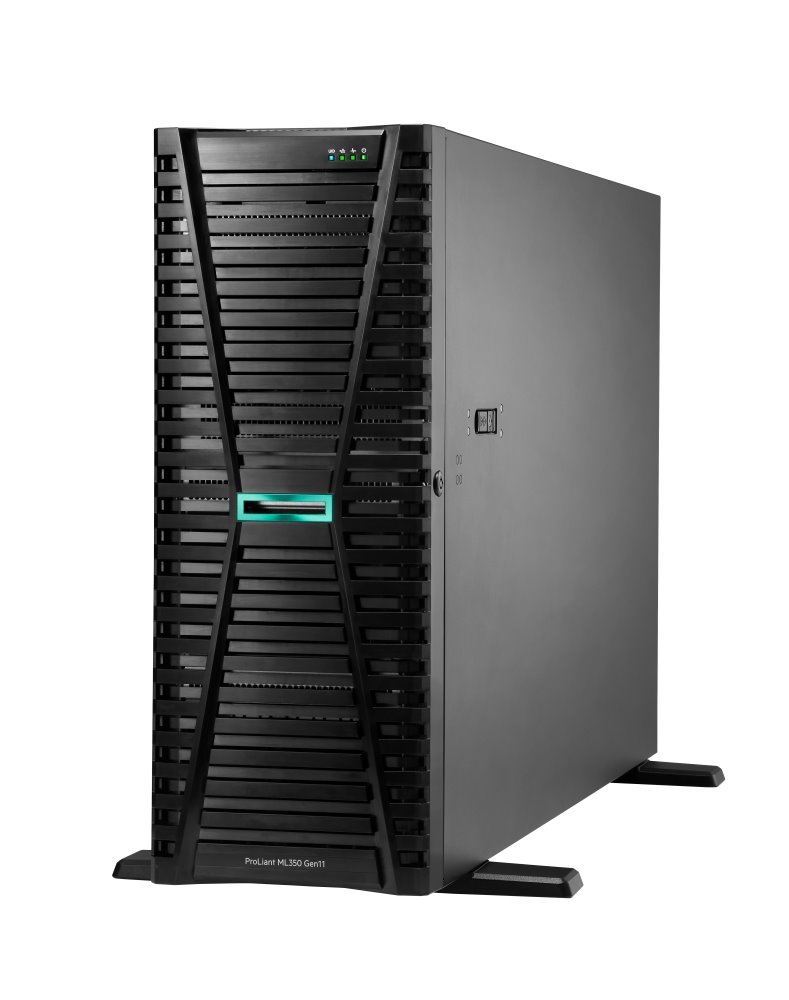 HPE Server ML350 G11 4510, 2P, 2x32GB, 2x480GB NVME, MR408i-o, 8SFF, 2x1000W, Tower, 3/3/3 Smart Choice