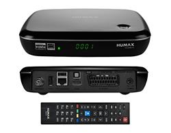 Humax NANO T2 HEVC DVB-T2 přijímač - rozbaleno s příslušenstvím