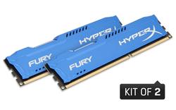 Kingston DDR3 16GB (Kit 2x8GB) HyperX FURY DIMM 1333MHz CL9 modrá