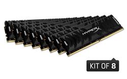 Kingston DDR4 128GB (Kit 8x16GB) HyperX Predator DIMM 3000MHz CL15