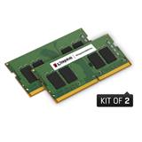 Kingston DDR5 32GB (2x16GB) 4800MT/s Non-ECC Unbuffered SODIMM CL40 1RX8 1.1V 262-pin 16Gbit